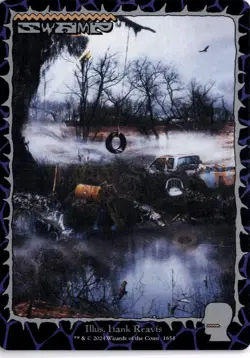 MTG Secret Lair BrainDead Non-Foil Swamp () 1654 SLD R NM Scan MagicTheGathering - Image 1