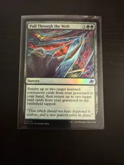 Magic The Gathering MTG - Pull Through the Weft Foil - EOE - Image 1