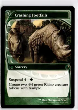 MTG MB2 Crashing Footfalls (Future Sight) R 204 NM Scan Pack Fresh - Image 1