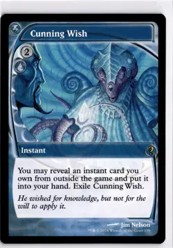 MTG MB2 Cunning Wish (Future Sight) R 159 NM Scan Pack Fresh - Image 1