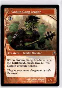 MTG MB2 Goblin Gang Leader (Future Sight) U 144 NM Scan Pack Fresh - Image 1