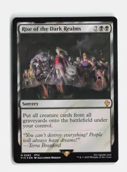 Rise of the Dark Realms (Surge Foil) 283 Foil Commander: FINAL FANTASY MTG NM - Image 1