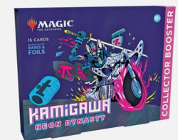 MTG Magic the Gathering Kamigawa: Neon Dynasty Collector Booster Omega Pack (1) - Image 1