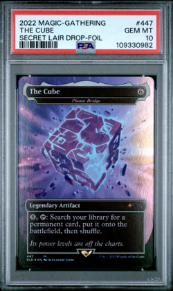 MTG PSA 10 Fortnite Secret Lair The Cube Foil Planar Bridge 447 G Drop AlexLeoni - Image 1