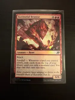 Territorial Bruntar - 165 - Foil - EOE - NM - MTG Magic the Gathering - Image 1