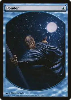 MTG Ponder [Magic Player Rewards 2008] - Image 1