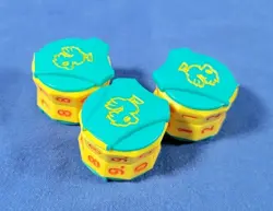 Lot Of 3 MTG Final Fantasy Chocobo Life Counter Bundle Click Wheel Spindown - Image 1