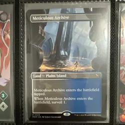WOTC MTG Meticulous Archive MKM Rare Reg Borderless Land 0328 EN - Image 1