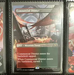 Wizards of the Coast MTG Commercial District MKM Rare Regular Borderless 0324 EN - Image 1