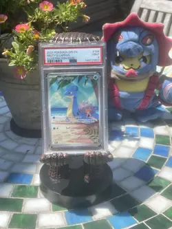 Pokemon TCG MISTY’S LAPRAS Destined Rivals Illustration Rare 194/182 PSA 9 Mint - Image 1