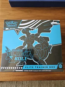 NEW Pokemon TCG Black Bolt Elite Trainer Box ENGLISH Sealed - Image 1