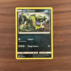 Alolan Grimer 127/236 NM Unified Minds Pokemon Card - Image 1