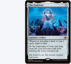 The Endstone Regular Mythic Edge of Eternities MTG Card NM - Image 1