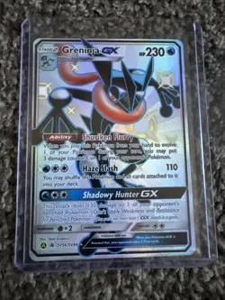 Pokemon TCG Greninja GX SV56/SV94 Hidden Fates Shiny Vault Holo English - Image 1