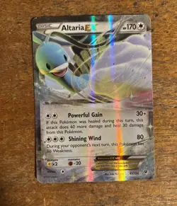 Pokemon TCG XY Fates Collide Altaria EX 83/124 Holo - Image 1