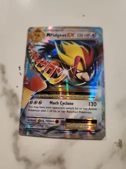 Pokemon TCG - M Pidgeot EX 65/108 Ultra Rare Holo - XY Evolutions - Image 1