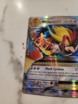 Pokemon TCG - M Pidgeot EX 65/108 Ultra Rare Holo - XY Evolutions - Image 4