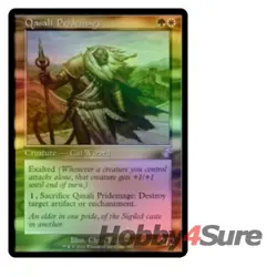Foil Qasali Pridemage M/NM Magic: The Gathering MTG Time Spiral Remastered - Image 1