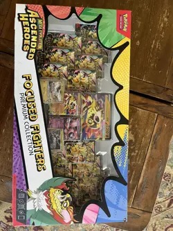 Pokemon Ascended Heroes Focused Fighters Premium Collection Sam’s Club Sealed - Image 1