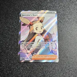 2025 Pokemon Surging Sparks Trainer Jasmine's Gaze 233 /192 Full Art Holo Rare - Image 1