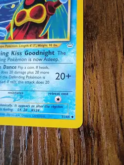 Pokemon Jynx 31/64 Neo Revelation Regular ~ LP/NM - Image 3
