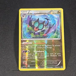 Noivern 77/111 Holo Rare Furious Fists Pokemon Reverse Holo LP - Image 1