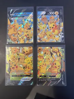 Pokemon TCG Pikachu V-Union Complete Set Of 4 - Image 1