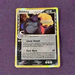 Vintage Nidoking Delta Species 6/101 Dragon Frontiers - Image 1