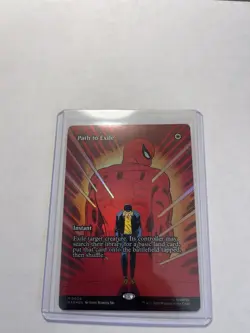 Path to Exile - Borderless FOIL, Spiderman MTG, Mythic, #004 Magic - Image 1