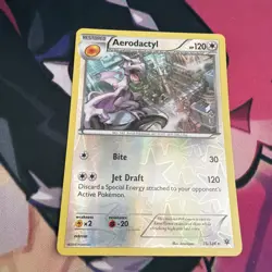 Aerodactyl 76/124 Reverse Holo Rare Fates Collide Pokemon 2016 - Image 4