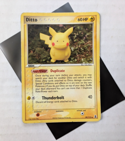 Ditto Pikachu 39/113 Delta Species HP Damaged Pokemon 2005 Regular Uncommon - Image 1