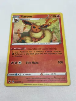 Pokemon TCG - FLAREON - 26/185 - COSMOS HOLO PROMO - VIVID VOLTAGE (2020) - LP - Image 3