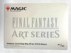 Summon: Good King Mog XII Minoru 41/53 Final Fantasy Art Series MTG Magic NM - Image 2