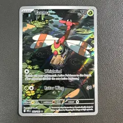 Yanma 183/182 Pokemon Sv10: Destined Rivals Holo NM - Image 1