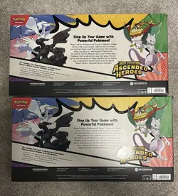 Pokemon TCG Mega Evolution Ascended Heroes Focused Fighters Premium Box 2025 X2 - Image 2
