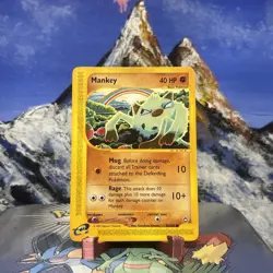 Mankey - 092/147 Pokemon Aquapolis - Regular E Reader LP+ - Image 1