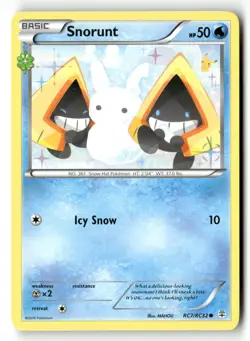 SNORUNT RC7/RC32 C GENERATIONS POKEMON NM/M - Image 1