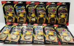 Pokemon Perfect Order Blister Pack Lot of 12 Makuhita Promo Coin Sealed - Image 3