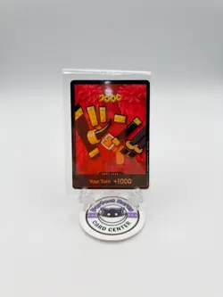 ONE PIECE TCG DON!! CARD - TREASURE CUP TOP 32 - ELBAPH MONKEY.D.LUFFY (SEALED) - Image 2