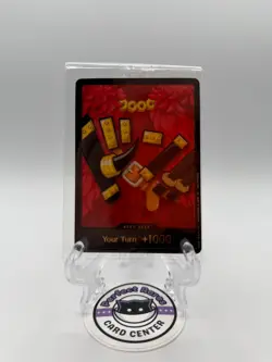ONE PIECE TCG DON!! CARD - TREASURE CUP TOP 32 - ELBAPH MONKEY.D.LUFFY (SEALED) - Image 3