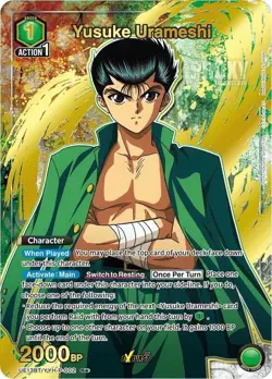 Yusuke Urameshi Alternate Art Foil - UE13BT/YYH-P-002 NM - Union Arena - Image 1