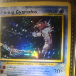 2001 Pokemon Neo Revelation 1st Edition Shining Gyarados Holo R #65 BGS 9 - Image 4