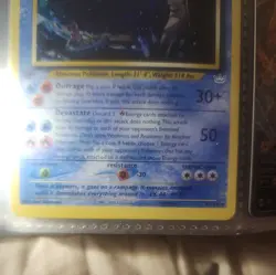 2001 Pokemon Neo Revelation 1st Edition Shining Gyarados Holo R #65 BGS 9 - Image 5