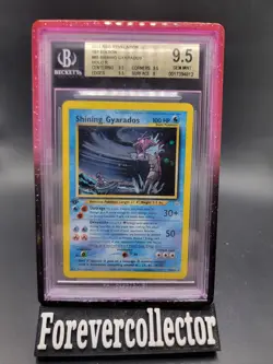 2001 Pokemon Neo Revelation Shining Gyarados 1st Edition #65 Holo BGS 9.5 - Image 1