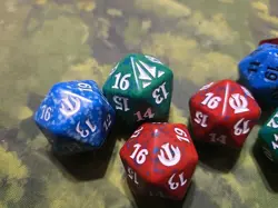 MTG Spindown Dice - D20 Dice - Magic The Gathering Bulk Spindown Lot Plus D4s - Image 2