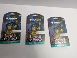 MTG Lorwyn Eclipsed Play Booster Blister Pack 3-Pack Lot 14 Cards Per Pack NEW - Image 1