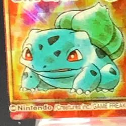 Bulbasaur Pokemon Mini Cards Japanese Holo TCG Nintendo Anime Vintage Japan - Image 5