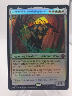 Anti-Venom, Horrifying Healer (Foil) - 0001 - Marvel's Spider-Man MTG NM/M - Image 1
