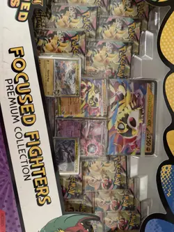 Ascended Heroes Focused Fighters Premium Collection Sam’s Club Exclusive! SEALED - Image 1