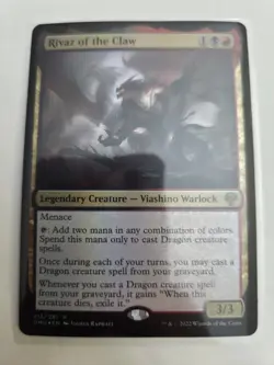 mtg, Rivaz of the Claw Dominaria United Foil NM - Image 1